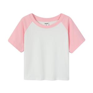เสื้อยืดคอตตอนแขนสั้นสีพื้น คอกลม ผ้าหนา ใส่สบาย เหมาะสำหรับงานโปรโมชั่น - Product Image 2