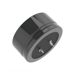 Condensateur à électrolyte aluminium canal fabricant CAP ALUM 270UF 20% 250V SNAP TH traversant LGJ2E271MELB15 270 uF - Product Image 1