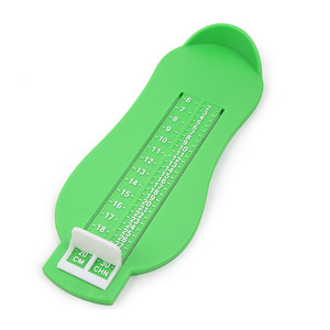 Calibro di misurazione del piede in plastica promozionale in negozio per bambino - Product Image 3