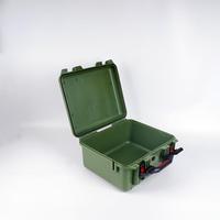 Étui personnalisé ODM multifonctionnel en plastique PP vert, étanche IP65, pour équipement photographique d'ingénierie extérieur