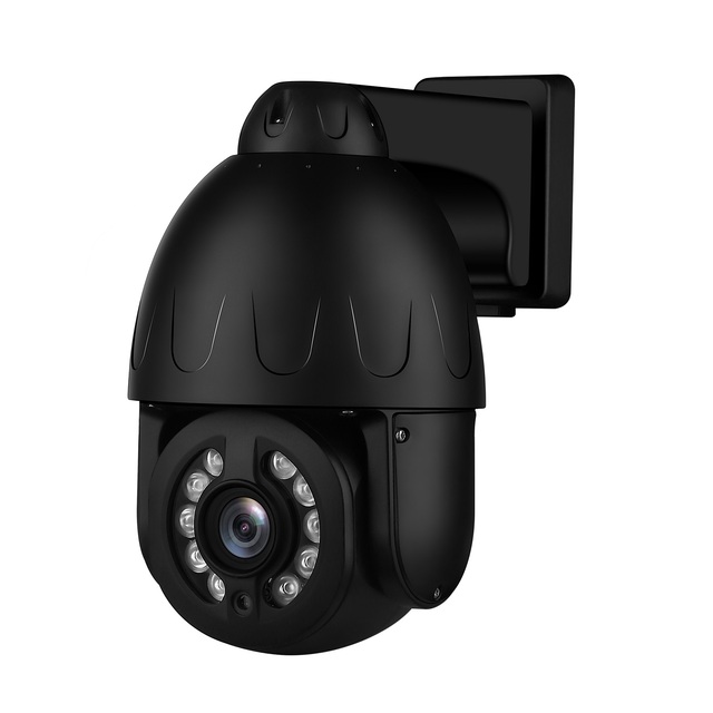 10X Zoom Full HD Network Security Camera with AI Human Tracking Colorful Night Vision IP66 CMOS Sensor Cloud & SD Card Storage