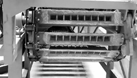 Four de fusion de ferraille d'aluminium diesel personnalisé clé formation longue puissance pièces techniques PLC grande capacité métal réverbère