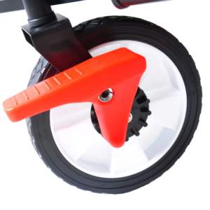 Chariot de jardin pliable Db Garden Storage Wagon bleu à 4 roues pour les courses, la plage et les activités de plein air - Product Image 4