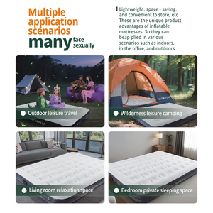 Materasso Gonfiabile <span class=keywords><strong>Queen</strong></span>-<span class=keywords><strong>Size</strong></span> OUTAFUN Durevole ed Ecologico dal Design Moderno con Pompa Integrata per Arredamento Casa e Uso Alberghiero - Product Image 5