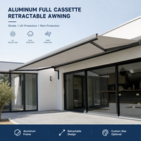 Fabricant de auvents pliants en aluminium pour véranda et fenêtre extérieure