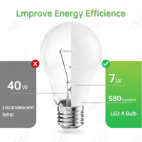 Bombillas LED Nocturnas E27/B22 Blub-LI-DOB-7W, las Más Vendidas, con Control Remoto, Larga Duración, Iluminación Residencial