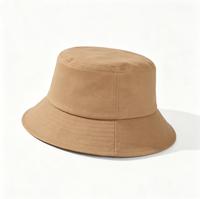 Sombrero de Pescador Color Caqui Sólido, Personalizable, de Ala Ancha, Transpirable, Unisex, para Exteriores, Protección Solar