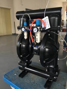 משאבת דיאפרגמה להעברת אבקה יבשה המופעלת באוויר דחוס עבור עמילן סיד מלט חול - Product Image 3