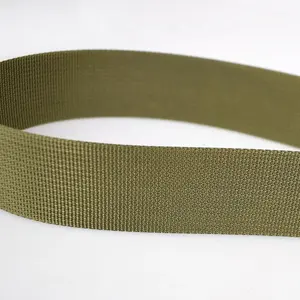 LanKe — sangle en Nylon 5/8 écologique, tissu vert militaire, couleur Pure, 1.2 et 1 pouce, 1.5 et 100% pouces