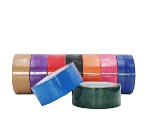 Hot sale super strong Cloth Duct Tape heavy duty wrapping tape rubber silver navy white yellow red etc