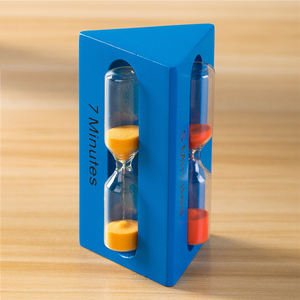 Minuteur à sable en bois noir pour thé, 1, 3, 5 minutes, pour infuseur à thé - Product Image 5