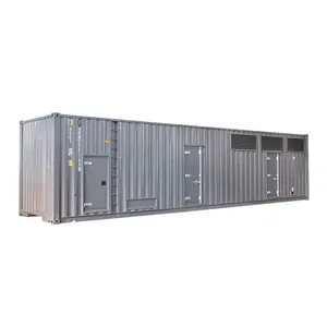 Emissions armer kW Container-Diesel aggregat kWa Diesel generator Baudouin 12 M55D2210E310 3-Phasen-400-V-Generator