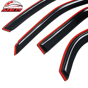 Pour Acura MDX 01-06, visières de fenêtre en acrylique, 4 pièces, protection contre la pluie, le soleil et le vent - Product Image 5