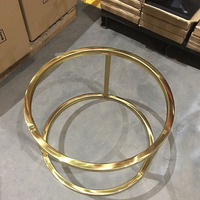 Ensemble de tables d'appoint modernes de luxe léger, style nordique minimaliste, table basse ronde créative combinée