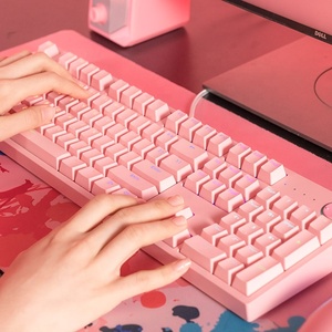 Kit de jeu Havit Kb868Cm rose, souris <span class=keywords><strong>et</strong></span> <span class=keywords><strong>clavier</strong></span> <span class=keywords><strong>gamer</strong></span>, 4 pièces, 4 en 1, <span class=keywords><strong>casque</strong></span> RGB, <span class=keywords><strong>clavier</strong></span> <span class=keywords><strong>et</strong></span> souris combo gaming - Product Image 6