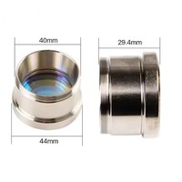 Lentille de diffusion D37 F100 avec support, adaptée aux têtes de découpe Precitec Procutter 1.0 8KW/12KW/15KW