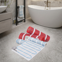 Chauffage au sol intelligent, câble chauffant pour plancher, isolation, chauffage au sol pour un confort optimal ou un chauffage principal