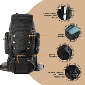 Multi-function Large Capacity Hiking <b>Backpack</b> Custom Durable Bag Waterproof Durable Travel Climbing Bag - Product Image 3