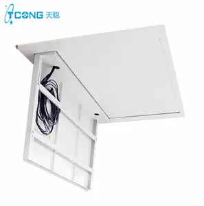 65インチRemote Control Completely Automatic TV Ceiling Hanger Motorized Ceiling TV Mount Electric Flip Down TV Lift