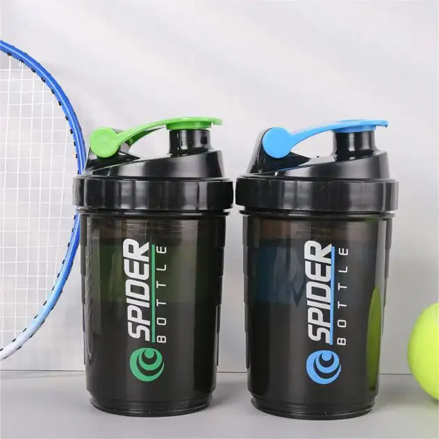 Promosyon plastik spor özel spor Protein çalkalayıcılar su şişeleri spor su plastik çalkalayıcı 1000Ml özel Logo ile