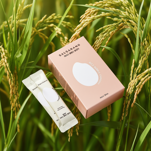 Nettoyant équilibrant au riz Salsarang 4 ml x 20 bâtonnets Nettoyant visage pour tous types de peaux Extrait de riz - Product Image 3