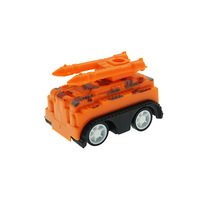 Jouets de véhicules militaires miniatures sans BPA en gros, lanceurs de missiles de poche et chars à rétrofriction pour enfants unisexe