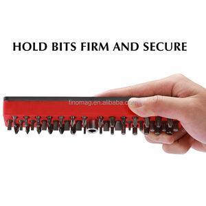 1/4 "ensemble de porte-embouts magnétiques 43 pièces trou, organisateur d'embouts avec magnétique fort, organisateur d'embouts magnétiques - Product Image 2