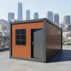 Casa Contenedor Modular de Lujo CE DDP de 20 pies y 40 pies, Panel Sándwich de Acero Transpirable, Villa Moderna, Desmontable, Prefabricada, Hotel para Campamentos - Product Image 2