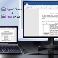 Nouvel Arrivage GPD Pocket 3 Mini Ordinateur Portable de Jeu 8.0 Pouces 12 Go+1 To de Stockage Système d'Exploitation Win 10 Propulsé par Processeur Intel