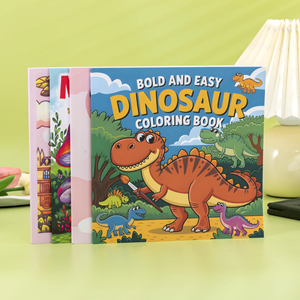 Trẻ em Tùy chỉnh màu cuốn sách dày bù đắp giấy với hoàn hảo ràng buộc softcover trẻ em màu in ấn cuốn sách - Product Image 1