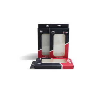 Boîte d'emballage suspendue personnalisée boîte d'emballage en papier pour étui de téléphone avec fenêtre transparente pour étui de téléphone portable - Product Image 3