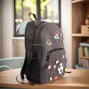 Mochilas Escolares Lindas para Niños, Impermeables y Antirrobo, Mochila de Verano con Cierre de Cremallera, Diseño Moderno con Patrón de Caramelos, EVA - Product Image 1