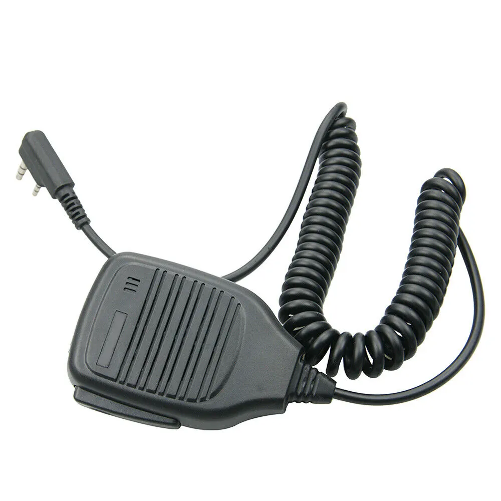 Handheld Microphone Speaker Mic PTT For UV-5R UV-82 Walkie Talkie Radios
