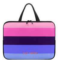 Sac pour ordinateur portable Neutrois Rainbow, étui fin pour ordinateur portable avec fermeture éclair de qualité supérieure, sac portable pour tablette, grande capacité