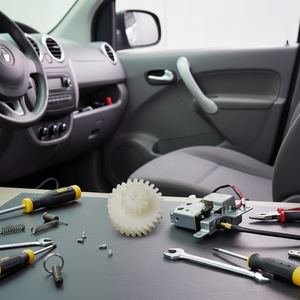 Engranaje de reparación de motor de cerradura de puerta para Renault Kangoo - Product Image 3