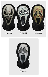 Máscara de Maquillaje de Terror para Disfraces de Halloween, Venta al por Mayor Personalizada, Accesorios para Fiestas, Máscara de Broma - Product Image 6