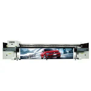 Imprimante hybride uv 5.3m, fabrication personnalisée, prix bas, machine d'impression avec rotatif