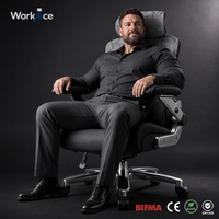 Chaise de bureau ergonomique et confortable, certifiée BIFMA CE, avec structure testée en laboratoire, pour projets commerciaux en gros, durable, pour le travail au bureau