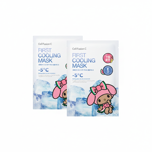 Tanning My Melody Edition Cell Fusion C Post Α First Cooling Mask Sheet 3ea Set (+3ea) High Quality Facial Masks - Product Image 2