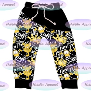Aa-2 Nouveauté Halloween – Legging long tricoté en soie de lait, bicolore, imprimé animal, style anglais, pour bébé garçon - Product Image 4