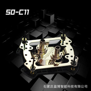 Bloc d'eau en cuivre Yingbo C11 universel pour refroidissement de CPU pour ordinateurs et appareils médicaux - Product Image 1