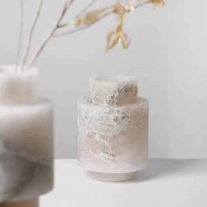 Polished Marble Desktop <strong>Vase</strong> for Artificial and Fresh Flowers Home Decor - Product Image 2