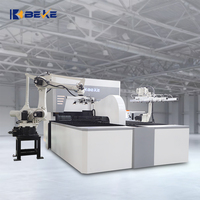 Cintreuse de panneaux CNC BEKE avec bras robotisé, machine automatique de pliage de tôles à vendre