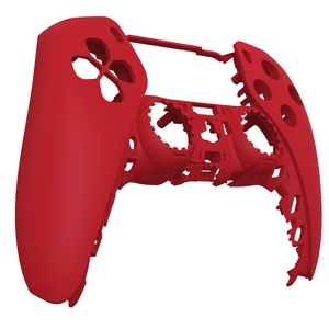 Étui pour manette PS5 - Coque avant rouge passion, toucher doux et lisse, faceplate de jeu personnalisée pour les joueurs - Product Image 1