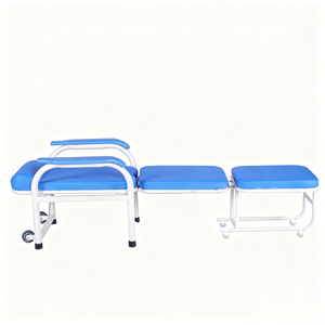 Silla de Acompañamiento Médico Plegable LK-E3 con Marco de Acero Resistente, Capacidad de Carga de 200 kg, Garantía de 2 Años para <span class=keywords><strong>Hospital</strong></span> - Product Image 2