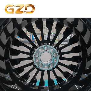Ruedas de Aleación de Aluminio Forjadas Personalizadas al por Mayor de Fábrica de Origen en China, Ruedas de Automóviles de Pasajeros de Alta Calidad GZD a Precio Económico - Product Image 3
