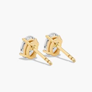 Sparkling 925 Sterling Silver Moissanite Diamond <b>Stud</b> <b>Earrings</b> Luxury Women's Jewelry Anniversary Birthday Wedding Gift Timeless - Product Image 4