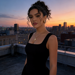 <span class=keywords><strong>Robe</strong></span> <span class=keywords><strong>noire</strong></span> élégante <span class=keywords><strong>à</strong></span> col carré et taille cintrée, coupe ajustée, mini-<span class=keywords><strong>robe</strong></span> d'été <span class=keywords><strong>à</strong></span> fines <span class=keywords><strong>bretelles</strong></span> pour femme, idéale pour les rendez-vous et les soirées. - Product Image 1