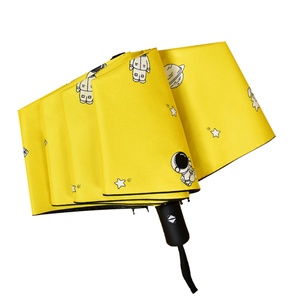 Paraguas Plegable Automático, Tela Pongee, Ligero, Compacto, Resistente a la Intemperie, para Viajes, Golf y Lluvia - Product Image 3