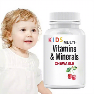Ausreson Halal Kids Niños <span class=keywords><strong>Multivitamin</strong></span> Chewables Tablet Suplemento natural orgánico Niños <span class=keywords><strong>Multivitamin</strong></span> <span class=keywords><strong>Tablets</strong></span> - Product Image 1